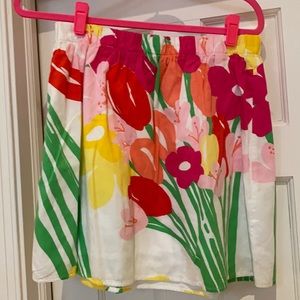 Lilly Pulitzer elastic waist skirt.  Size L